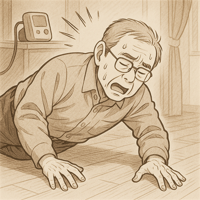 祖父のイラスト