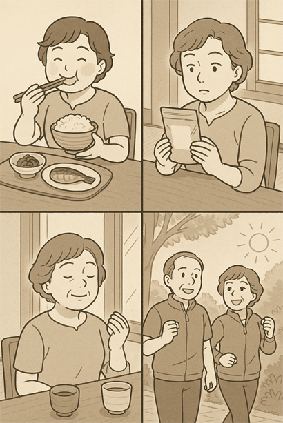 栗原正子様のイメージイラスト