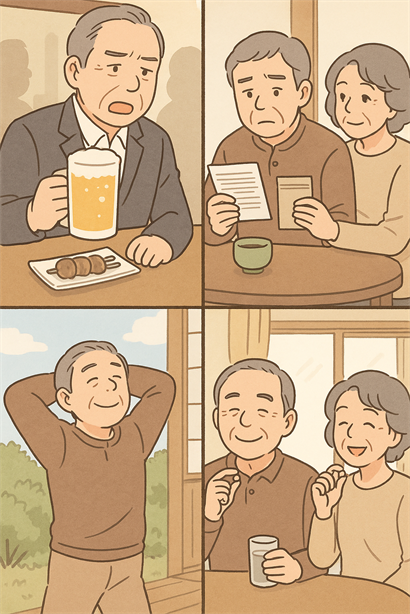 戸田研一様のイメージイラスト