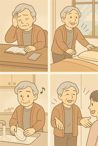 前川一男様のイメージイラスト