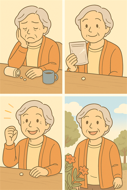 加藤千津子様のイメージイラスト