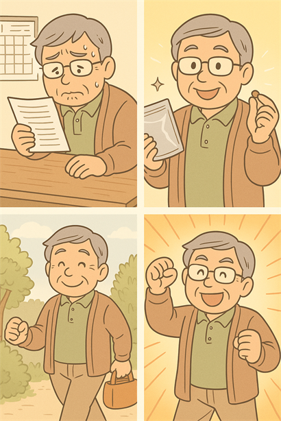 高橋浩一様のイメージイラスト