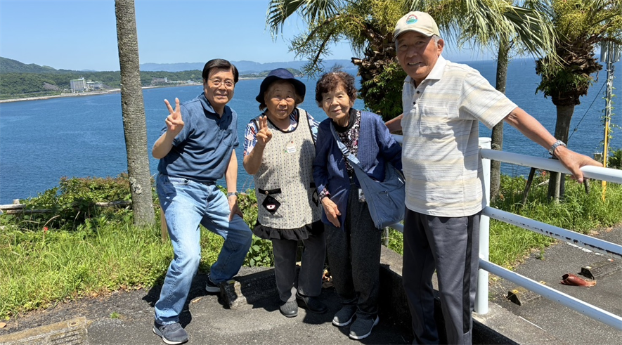 お客様の笑顔の写真