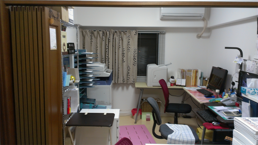 創業時の事務所写真